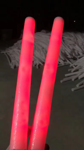 Biểu tượng tùy chỉnh Wedding party trắng <span class=keywords><strong>LED</strong></span> <span class=keywords><strong>Foam</strong></span> Sticks ánh sáng lên Baton Glow trong nhấp nháy buổi hòa nhạc Wand <span class=keywords><strong>LED</strong></span> Glow cổ vũ bọt GLOW <span class=keywords><strong>STICK</strong></span> - Product Image 2