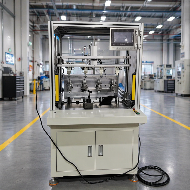 Patented Brushless DC Motor Stator Winding Machine 3KW PLC Controlled 100kg Load 220V 2-Year Warranty for Drone