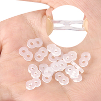 Nouveau kit de correction des ongles incarnés en acier inoxydable avec boucle de traction en silicone et patch adhésif pour la correction des ongles courbés du pied