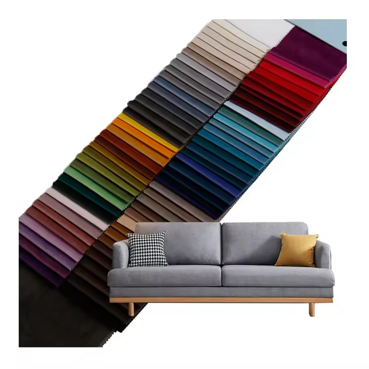 Home Deco 100% Polyester 200gsm Waterproof Soft Baby Face Holland Velour Velvet for Sofas and Cushion Cover · image 1