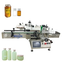 Machine d'étiquetage automatique pour bouteilles rondes, équipement d'étiquetage pour bouteilles en plastique et en verre