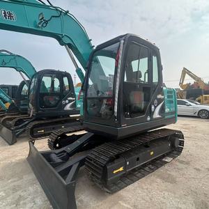 Excavadora Kobelco SK75 Usada en Japón a Precio Accesible, Excavadora Hidráulica de 7 Toneladas de Segunda Mano con Gran Rendimiento - Product Image 4