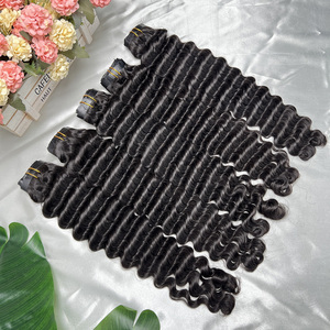 ต่อผมแบบคลิปหนีบลอนลึก 100% ผมแท้ ปริมาณผมดูเป็นธรรมชาติ ติดตั้งง่าย ใช้ซ้ำได้ ขายส่ง - Product Image 4