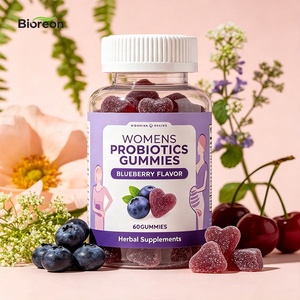 Gommes probiotiques personnalisées pour femmes, produits de santé à base de matières premières végétales, suppléments quotidiens comestibles pour femmes - Product Image 1