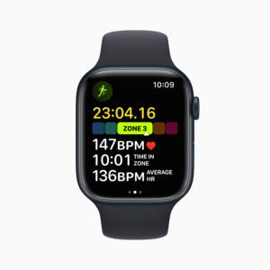 Pour <span class=keywords><strong>Apple</strong></span> <span class=keywords><strong>Watch</strong></span> Series <span class=keywords><strong>7</strong></span> GPS Cellulaire 41MM 45MM Carré OLED Compatible <span class=keywords><strong>iOS</strong></span> Bracelet en Caoutchouc Boussole Calendrier Emballage d'Origine Neuf - Product Image 1