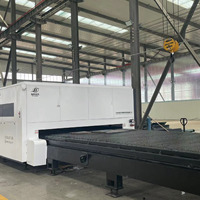 Máquina de Corte Láser de Fibra CNC 8025 Directo de Fábrica con Mesa de Intercambio y Estructura Totalmente Cerrada