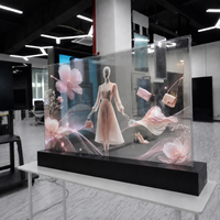 Écran OLED alternatif au film transparent LED pour la publicité en vitrine