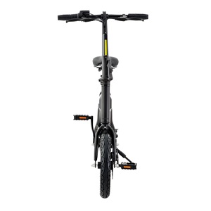 Batteria al litio da 350 w7.5ah da 14 pollici bicicletta elettrica pieghevole conveniente piccola carina da <span class=keywords><strong>donna</strong></span> studente adulto pieghevole bici freno elettrico - Product Image 5