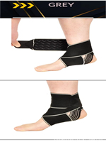 Sangle de protection de la cheville à pression respirante et antidérapante pour le cyclisme, le basketball et les sports – Protection anti-entorse