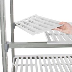 Cambro ชั้นวางของพลาสติก4ชั้นชั้นวางของในครัวชั้นวางเชิงพาณิชย์ชั้นเก็บอาหารในครัว - Product Image 5