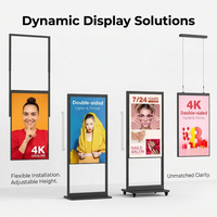 Pantalla de Publicidad Comercial con Brillo de 700-5000 Nits, Control Inteligente de Temperatura para Señalización Digital 24/7