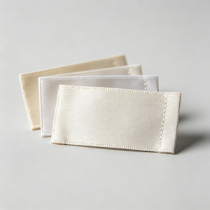 Woven Paper Brand Labels and Garment <b>Tags</b> for Shoes & Clothing With Custom Logo Eco-Friendly Glossy/Matte Finish - Product Image 2