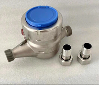 Durable Stainless Steel DN25 Dry Dial Multi Jet Water Meter Measurement Device