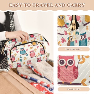 Wholesale Price <b>Large</b> Capacity Waterproof Travel Cosmetic <b>Bag</b> <b>Toiletry</b> <b>Bag</b> Customs Quilted Zipper Wash <b>Bag</b> - Product Image 5