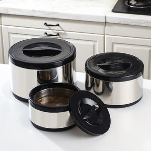 3 adet yüksek kaliteli istifleme depolama taşınabilir termal yalıtım ev gıda paslanmaz çelik öğle yemeği kutusu okul restoran 2-4-8L için - Product Image 2