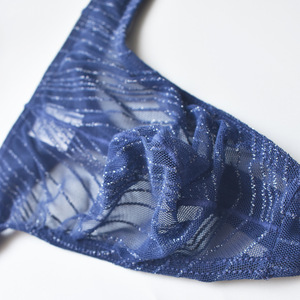 HL056 Perizoma da uomo trasparente e sexy in nylon a vita bassa, linea di bellezza effetto trasparente - Product Image 4