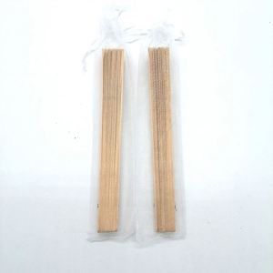 Éventails en bois pour cadeaux de mariage et de fêtes, éventails à main en bambou de haute qualité, culture et tradition chinoises - Product Image 6