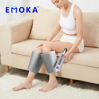 Bottes de massage à pression d'air multifonctionnelles EMOKA, massage par compression thermique pour les jambes, application pour les pieds et les bras