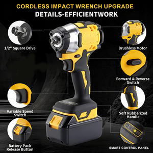 Máy vặn bu lông cầm tay không dây, pin, công suất cao, chất lượng tốt, dùng trong gia đình - Product Image 4