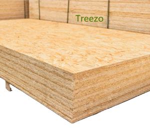 4 'x 8' legno di pino <span class=keywords><strong>OSB</strong></span> superficie rifinita con buon isolamento termico dipinto pannello <span class=keywords><strong>OSB</strong></span> 18mm di spessore - Product Image 1