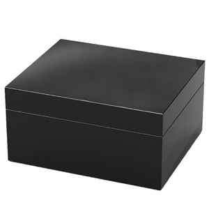 Boîte à montres haut de gamme, emballage individuel pour montre, boîte de rangement pour montre noire brillante - Product Image 3