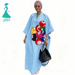 26 Large Polyester Loose Fit Jacket Mothers Plus Size Wholesale Export Women's <strong>Clothing</strong> Striped Casual Balloon Embroidery - Product Image 1