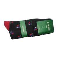 Vente en gros PESAIL CZM228144 Chaussettes décontractées pour hommes Excellente qualité Polyester Coton Respirant Épais Service OEM pour le printemps
