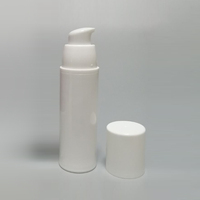 Vide Cosmétique En Plastique 15ml 30ml 50ml Cylindre Liquide Conteneur De Soins De La Peau Soins De La Peau Pompe Sans Air Bouteille
