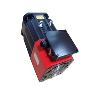มอเตอร์เซอร์โวสปินเดิล AC แบบสามเฟส 380V กำลังไฟ 5.5KW แรงบิด 35NM ความเร็วสูง 8000RPM 60Hz กันน้ำ พร้อมชุดไดรเวอร์ ประสิทธิภาพ IE3 - Product Image 3