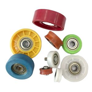 Roue <span class=keywords><strong>de</strong></span> porte à roulement, rouleau <span class=keywords><strong>de</strong></span> meuble, roue <span class=keywords><strong>de</strong></span> 45 mm, 6000zz, rouleau <span class=keywords><strong>coulissant</strong></span> à rainure en U, roue <span class=keywords><strong>de</strong></span> <span class=keywords><strong>guidage</strong></span>, poulie en plastique nylon avec roulement à billes - Product Image 4