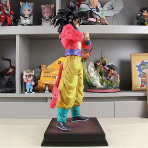 Nouvelle figurine de <span class=keywords><strong>manga</strong></span> de dessin animé de 53 cm, statue de Goku Super Saiyan 4 à 2% de puissance, DRAGON BAII, figurine en PVC, jouet anime, cadeau - Product Image 4