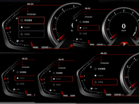 Compteur de vitesse numérique pour tableau de bord de voiture sous système Linux pour Toyota Land Cruiser Prado 2010-2017, écran LCD, groupe d'instruments virtuels