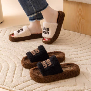 Diseño Coral Fleece Home Warm Women para zapatillas Características térmicas antideslizantes suaves para invierno Primavera Otoño - Product Image 3