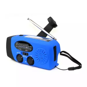 Hoge Kwaliteit Waterdichte Draagbare Mini Hand Crank Emergency Solar Survival Radio