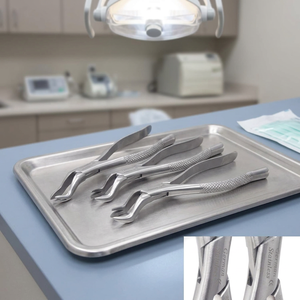 MIRHA INSTRUMENTS Pinzas de Extracción Dental Ergonómicas de Acero Inoxidable de Alta Calidad, 150 mm, Instrumento Quirúrgico Superior - Product Image 4