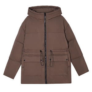 Parka longue en toile de luxe pour <span class=keywords><strong>homme</strong></span>, avec capuche, faible MOQ, vente en gros, pour l'hiver - Product Image 4