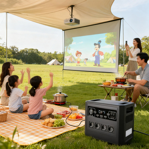 สถานีพลังงานแสงอาทิตย์แบบ Pure Sine Wave 2000W 2016Wh LiFePO4 ขายดีที่สุดจากโรงงานโดยตรง พร้อมพอร์ต MPPT และ Type-C สำหรับสำรองไฟบ้าน จัดส่งฟรี - Product Image 5