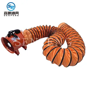 Industrial PVC Flexible Duct Hose 200mm 10 Meters