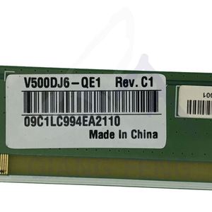 แผงทีวี V500DJ6-QE1-C1 อะไหล่เปลี่ยนจอ LCD ซ่อมจอแสดงผล ขนาด 50 นิ้ว ชิ้นส่วน SKD ชิ้นส่วน LED CKD กระจก Open Cell - Product Image 2