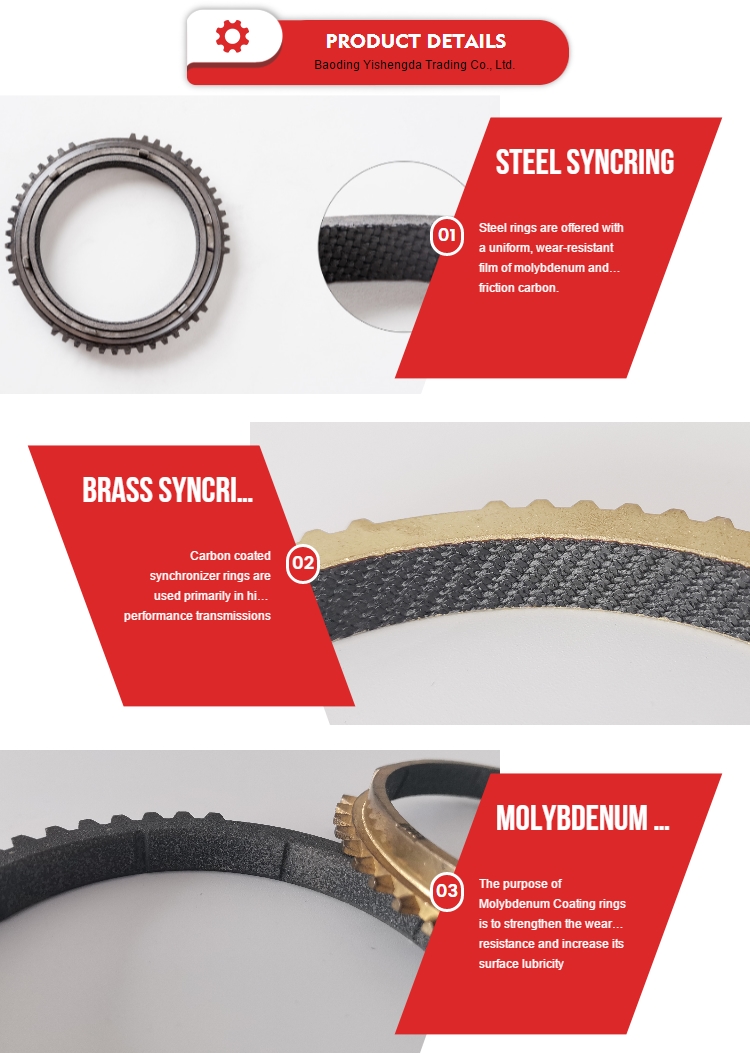 YSD Hub Steel Synchronizer for MITSUBISHI Auto Parts