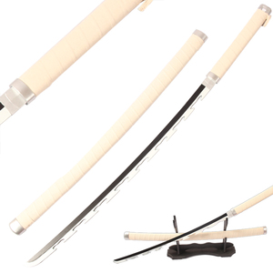 104Cm Anime épée arme accessoires couteau enfants jeu de rôle jouet <span class=keywords><strong>Katana</strong></span> bois court épées de sécurité pour Cosplay jouant garçons - Product Image 3