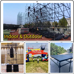 <span class=keywords><strong>Andamios</strong></span> <span class=keywords><strong>de</strong></span> Acero Galvanizado en Caliente Kwik Stage para Conciertos, Eventos, Bodas, Estructura <span class=keywords><strong>de</strong></span> Escenario Resistente para Actuaciones en Interiores y Exteriores - Product Image 5
