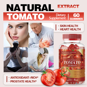 OEM ODM Private Label Lycopene <b>Tomato</b> Extract Gummies Antioxidant Dietary Supplement - Product Image 3