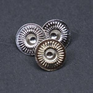 Bouton-pression de 8mm avec douille en laiton pour cuir plaqué-fait à la main à Taiwan - Product Image 3