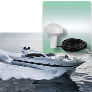 Antenne GPS marine NMEA 0183 avec support/câble Glonass TNT BNC mâle GPS marin 1575.42Mhz Antenne externe - Product Image 2