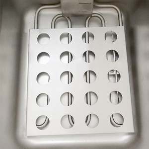 Friteuse électrique KINGBETTER en acier inoxydable argenté 3,25 KW à cuve unique avec panier unique - Product Image 5