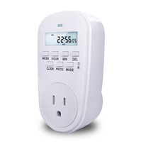 GETO2A 7 días ciclo programable tiempo digital relé temporizador enchufe interruptor de control de tiempo