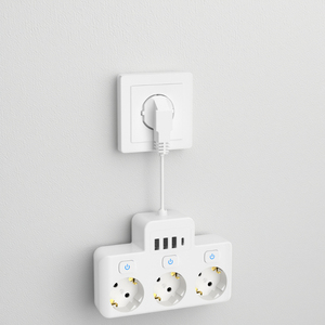 Russia New Trends Power Strip with 3 <b>USB</b> Ports 1 Type C Extension Multi Socket with <b>Switch</b> - Product Image 1