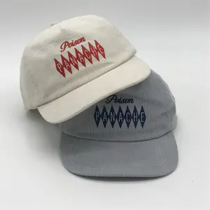 5 panel pamuk nakış logosu özel logo ile baba şapkası küçük eğri ağız yapılandırılmamış tarzı beyzbol kapaklar