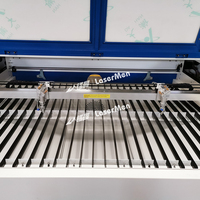 Machine de découpe et de gravure laser CNC 1390 Double tête Co2 Laser Cutter 130W + 130W 100W + 100W